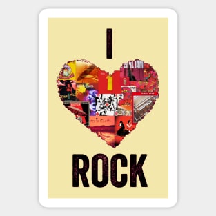 I love Rock Sticker